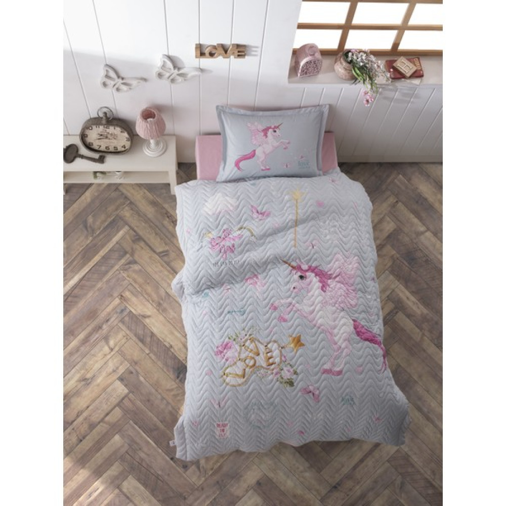 Clasy Ranforce Dört Mevsim Set Tek Kişilik - 180 x 230 cm - Mavi Nevresim Takımı Fiyatı
