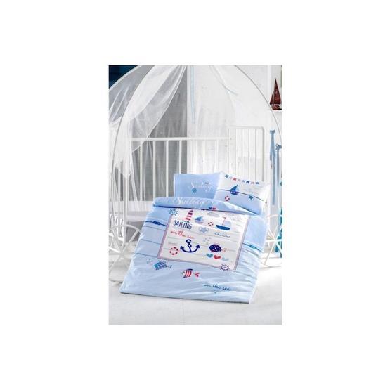 Clasy Ranforce Sailing Fish Bebek Nevresim Takımı