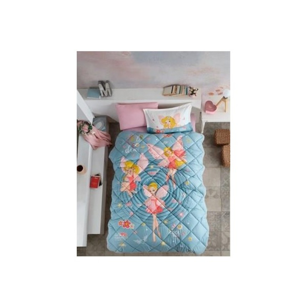 Clasy Ranforce Yorgan Tek Kişilik Power Girl - 155 x 215 cm - Renkli Yorgan Fiyatı