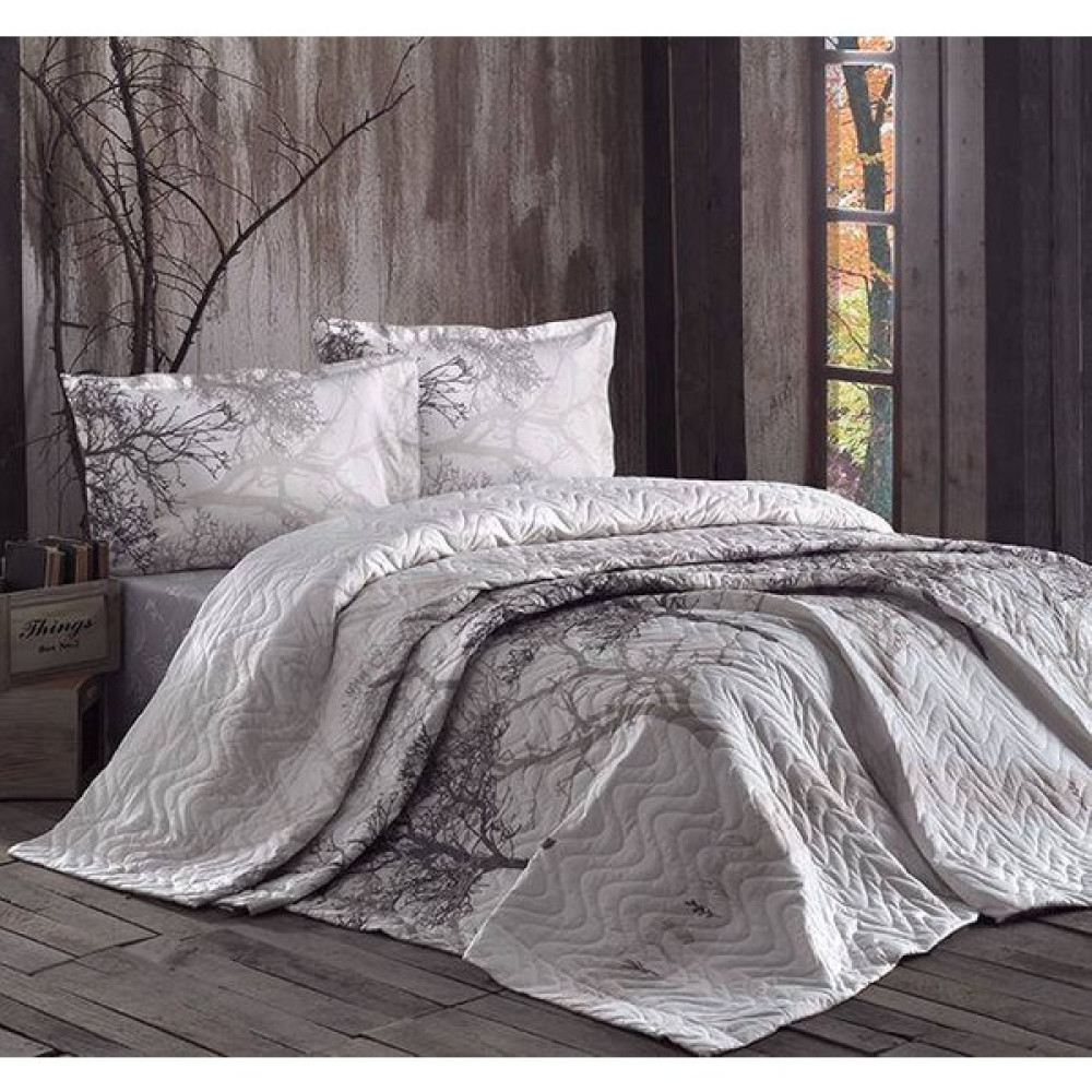Clasy Tek Kişilik Dört Mevsim Kapitone Nevresim Seti Midas V2 Bej - 180 x 230 cm Nevresim Takımı Fiyatı