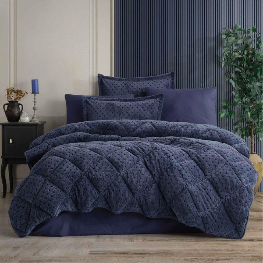Clasy Wellsoft Jakar Uyku Seti Ç.k. Vıola V4 Lacivert - 195 x 215 cm Yorgan Fiyatı