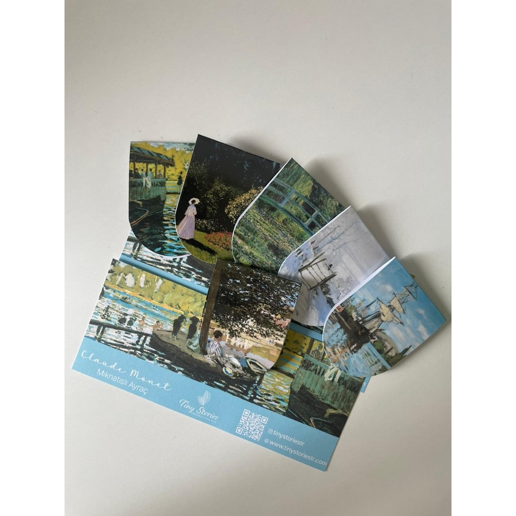 Claude Monet Temalı Mıknatıslı Kitap Ayracı Diğer Fiyatı
