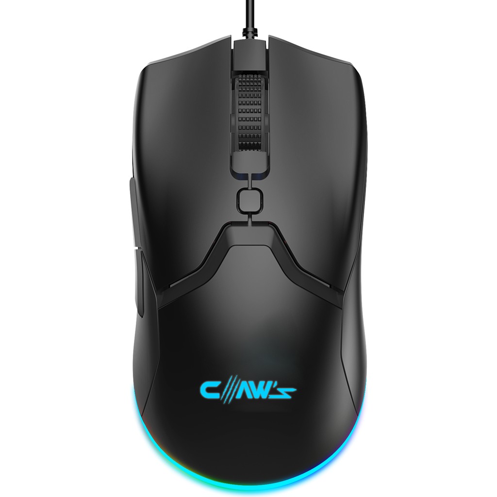 Claw's Cerberus Pixart PAW3519 Sensörlü 4200 Dpi Wide Rgb Özel Abs Doku Kablolu Gaming Mouse - Siyah Klavye - Mouse Fiyatı