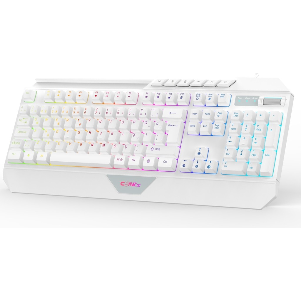 Claw's Nexus K1 Rgb & Makro Yazılımlı Full Membran 104 Tuşlu Ekstra Multimedya / Rollover Ses Kontrol Mekanizmalı & Claw's Reflex Örgü Kablolu Gami... Diğer Fiyatı