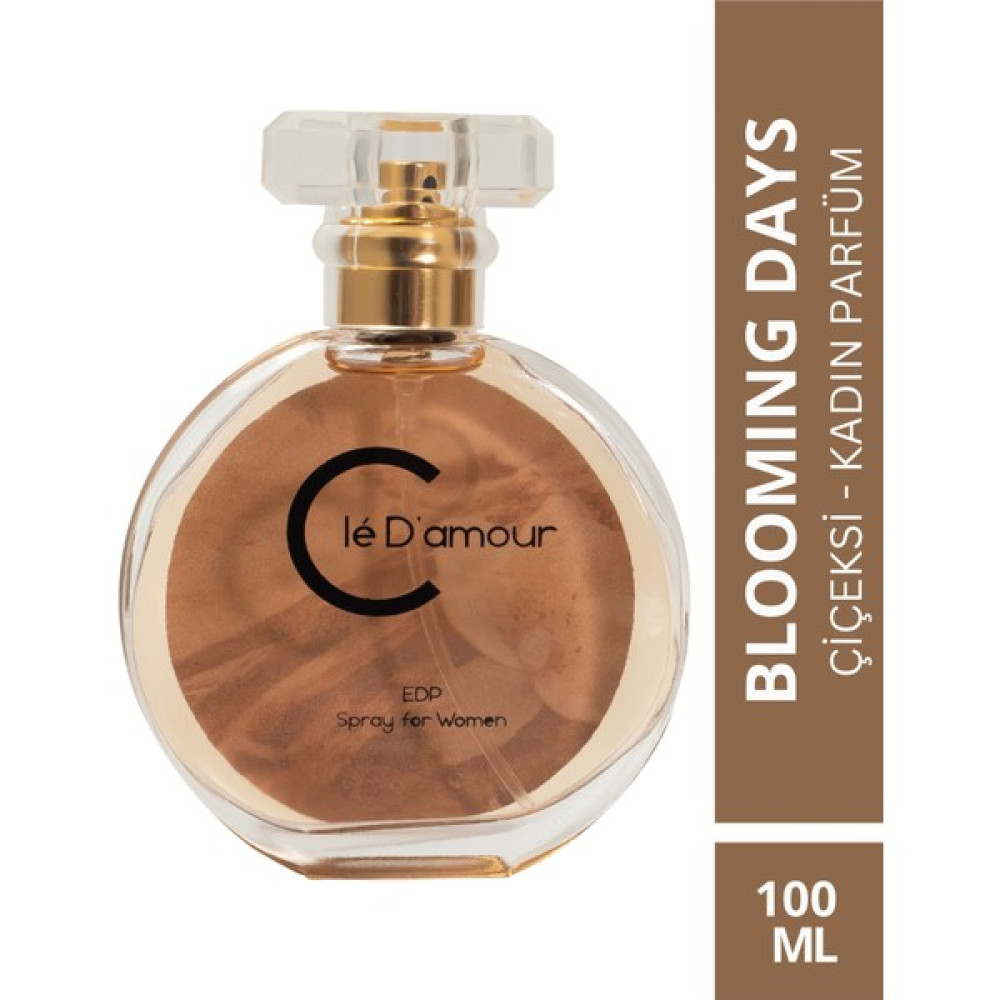 Cle D'Amour BLOOMING DAYS (Çiçeksi/Gurme) Women - Kadın Parfüm 100 ml - Vegan - 4 Oto Boyaları Fiyatı