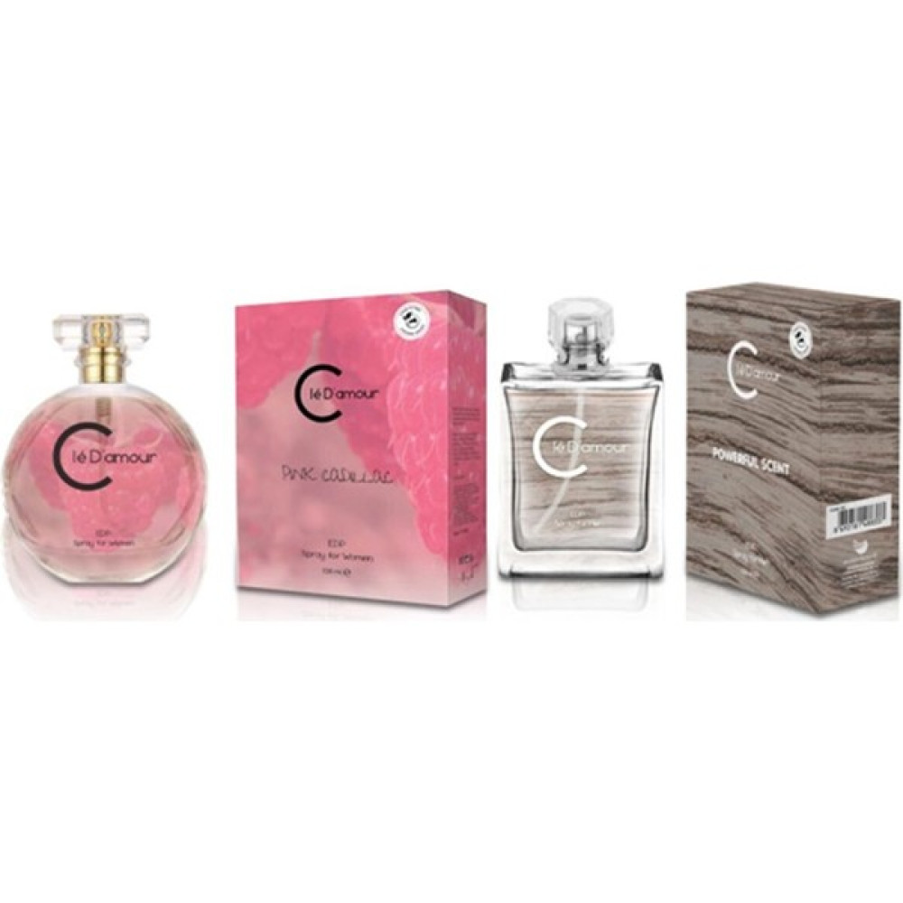 Clé D'amour Cle D'amour Pink Cadillac + Powerful Scent - 2 Li Kadın Erkek Parfüm Seti 100 ml - Vegan Oto Boyaları Fiyatı