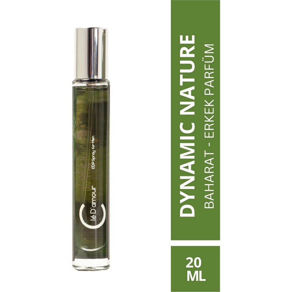 Cle D'Amour Dynamic Nature (Turunçgil/Baharat) Men - Erkek Parfüm 20 ml - Vegan - 2 - 15 ml Tuz, Şeker, Baharat Fiyatı