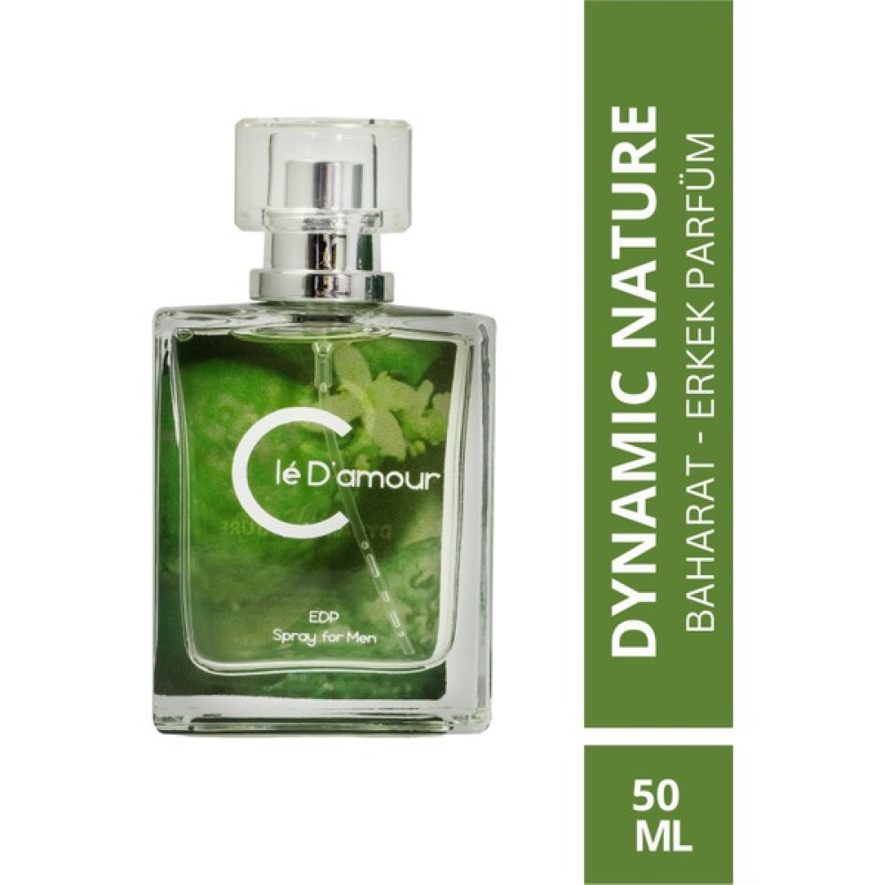 Cle D'Amour Dynamic Nature (Turunçgil/Baharat) Men - Erkek Parfüm 50 ml - Vegan - 22 Oto Boyaları Fiyatı
