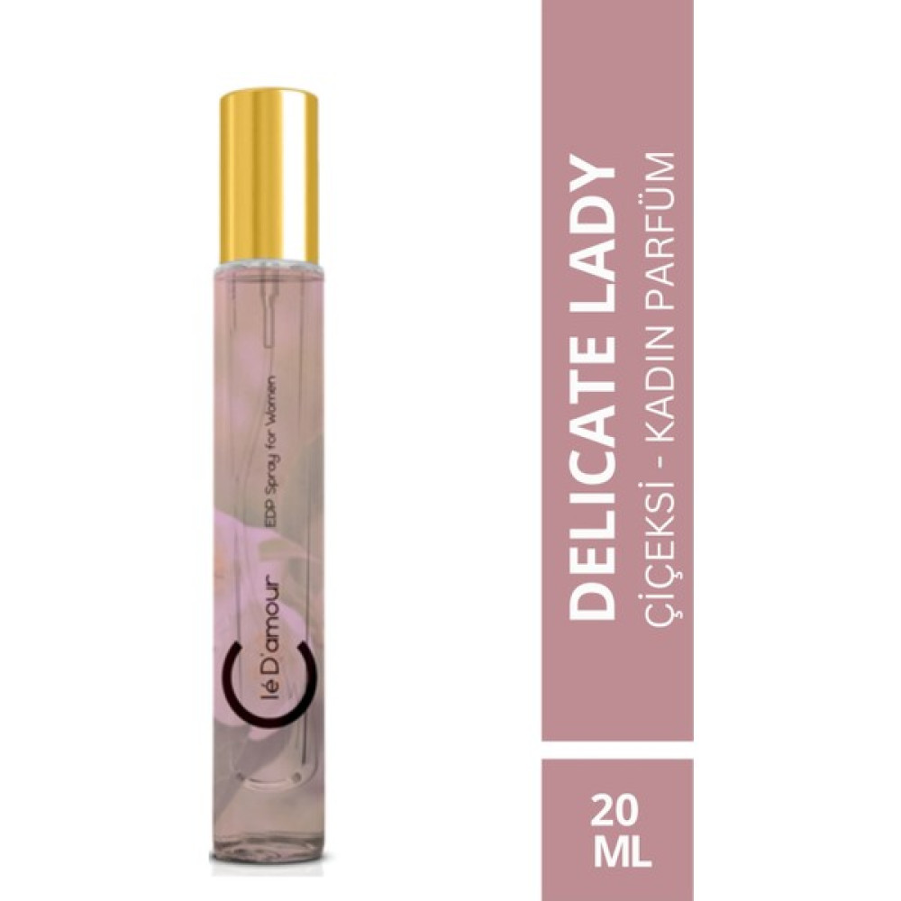 Cle D'amour Kadın Parfüm 20 ml - Delicate Lady (ÇİÇEKSİ) Women - Vegan - 10 - 15 ml Oto Boyaları Fiyatı