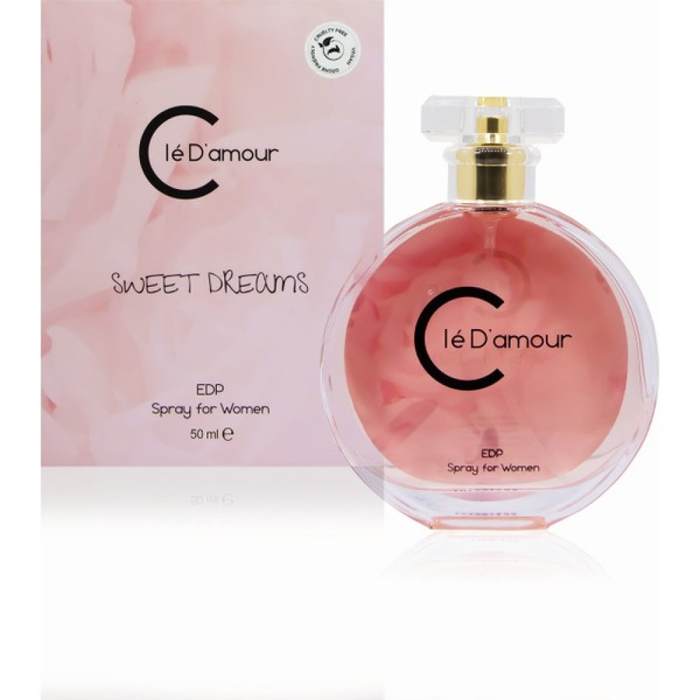 Cle D'Amour Sweet Dreams (Çiçeksi) Women - Kadın Parfüm 50 ml - 12 Kadın Parfümleri Fiyatı