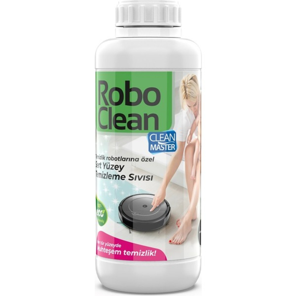 Clean Master Roboclean Robot Süpürge Zemin Temizleyicisi 1000 ml - Beyaz Parlatıcı ve Temizleyiciler Fiyatı