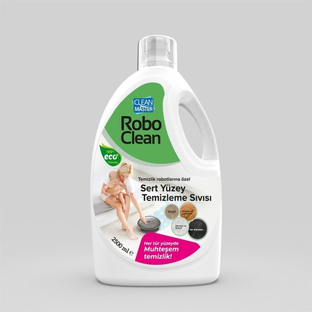 Clean Master Roboclean Robot Süpürge Zemin Temizleyicisi 2500 ml Parlatıcı ve Temizleyiciler Fiyatı