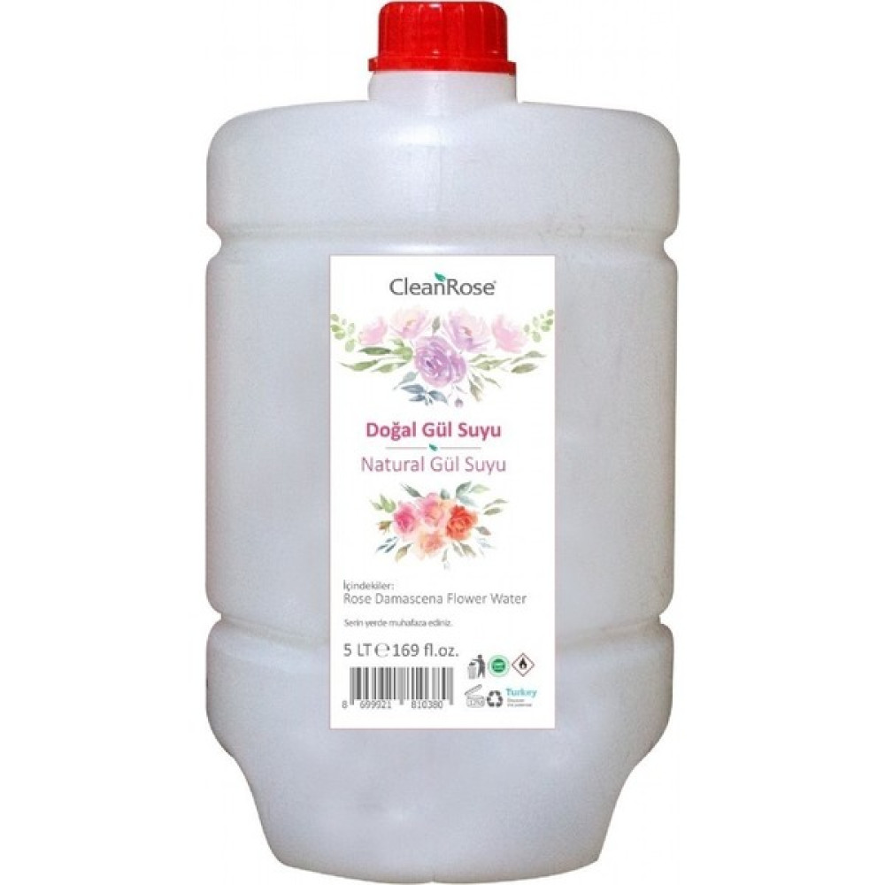 Clean Rose Doğal Gül Suyu 5 Lt. - 1 Cilt Temizleme ve Peeling Fiyatı