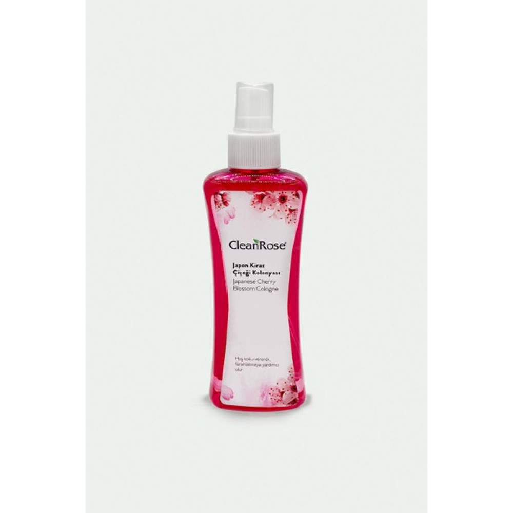 Clean Rose Japon Kiraz Çiçeği Kolonyası 200ML - 200 ml Kolonya & Gülsuyu Fiyatı