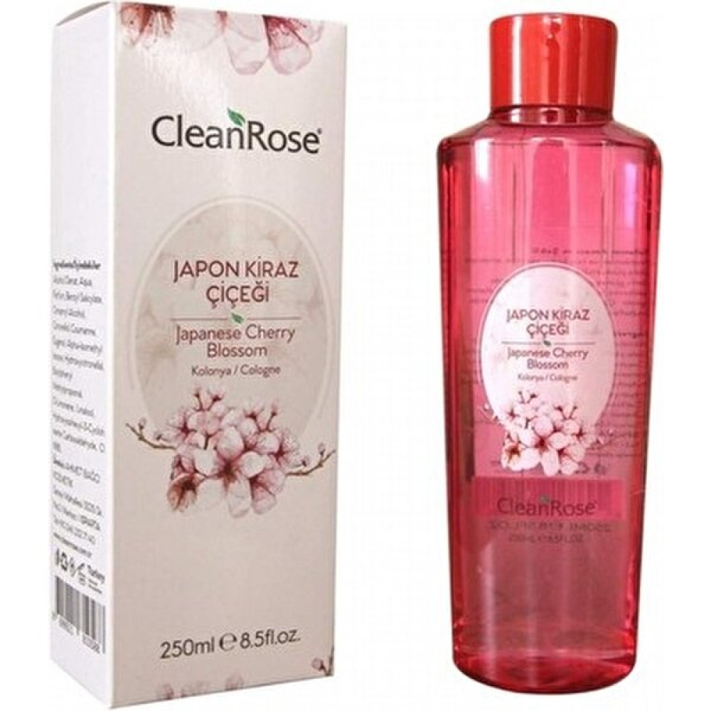 Clean Rose Japon Kiraz Ciçeği Kolonyası 250 ml Kolonya & Gülsuyu Fiyatı