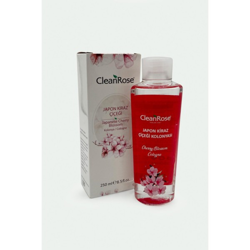 Clean Rose Japon Kiraz Çiçeği Kolonyası 250ML - 250 ml Kolonya & Gülsuyu Fiyatı