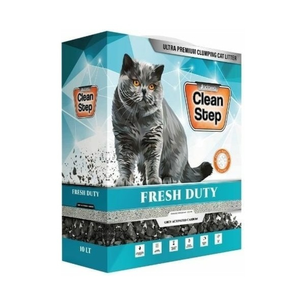 Clean Step Fresh Duty Aktif Karbonlu Bahar Kokulu Ince Taneli Topaklanan Bentonit Kedi Kumu 10 lt Evcil Hayvan Ürünleri Fiyatı