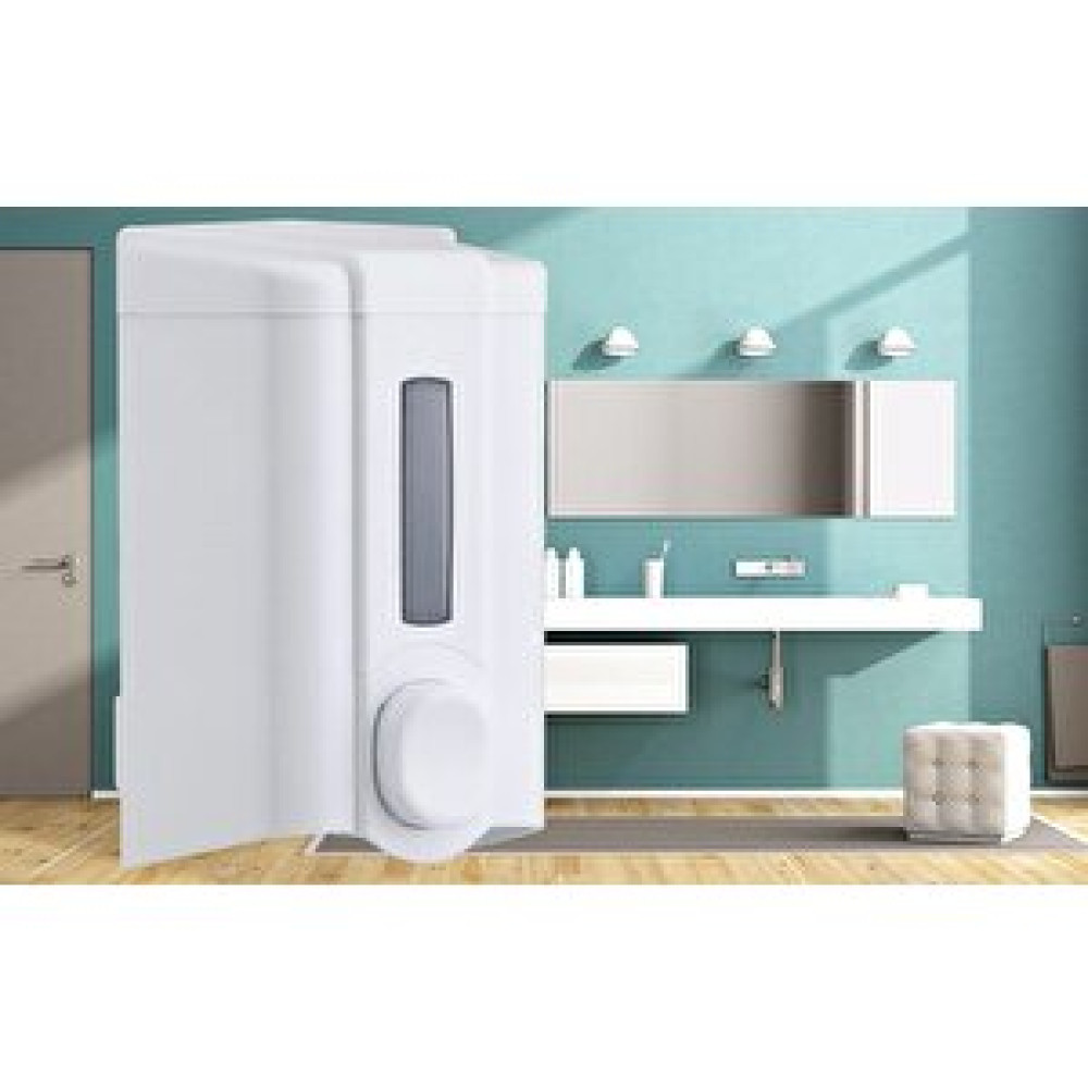 Clean Style S2 Hazneli Sıvı Sabun Bulaşık Deterjan Şampuan Duş Jeli Dezenfektan Dispenseri 500 Ml Beyaz Dispenser Fiyatı