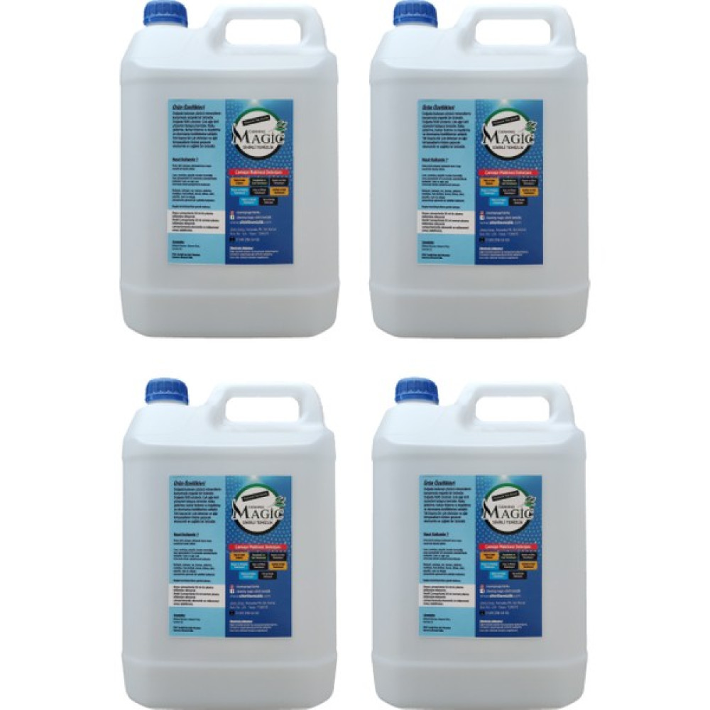 Cleaning Magic Sihirli Temizlik Yağ + Leke Sökücü 5lt×4 Temizlik Malzemeleri Fiyatı