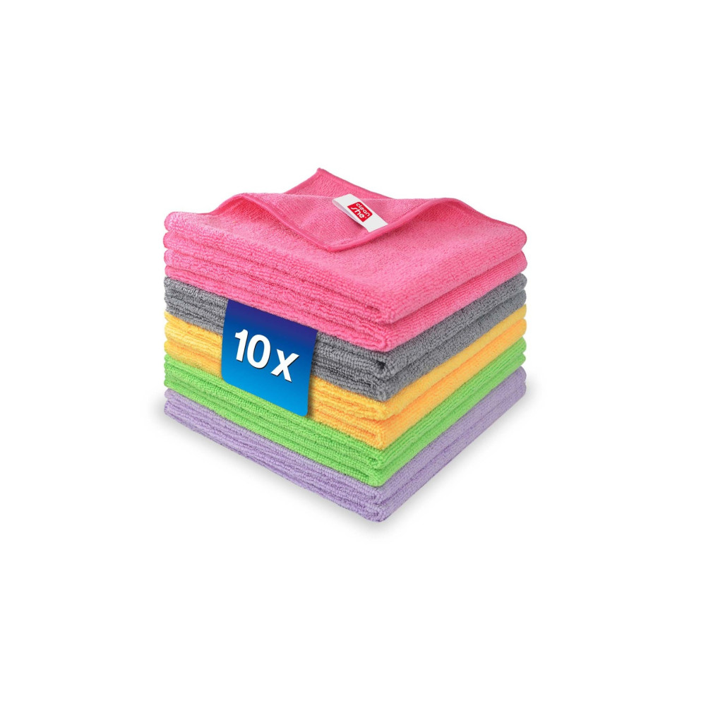 Cleanshe Klasik Seri Mikrofiber Temizlik Bezi 10lu Set 40x40 Temizlik Malzemeleri Fiyatı