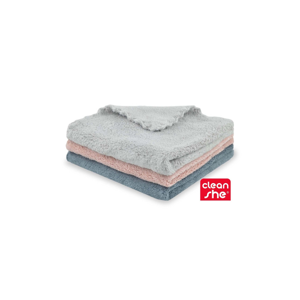 Cleanshe Miracle Ultra Emici Mikrofiber Temizlik Bezi 3lü Set 40x40 Temizlik Malzemeleri Fiyatı