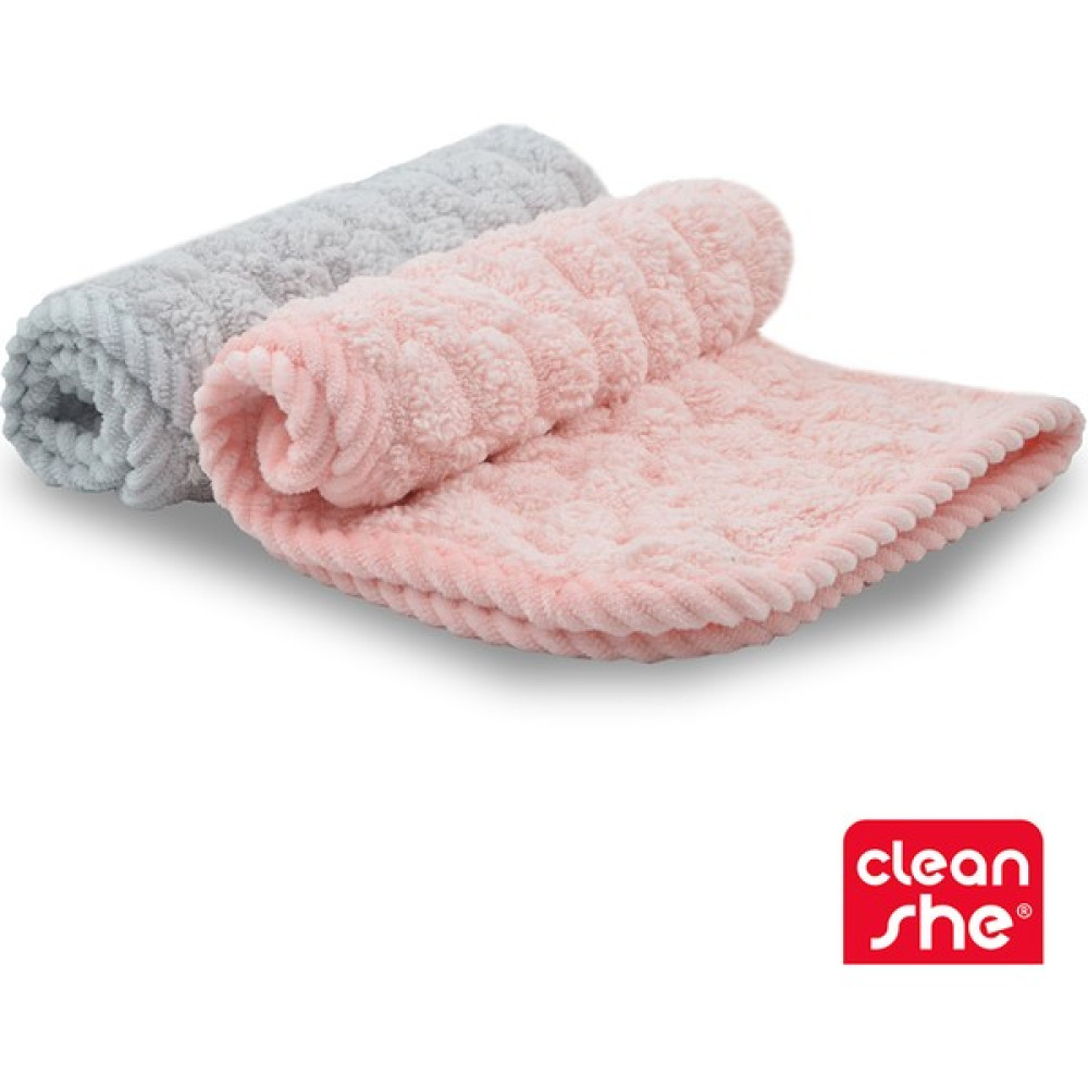 Cleanshe Mucize Ultra Emici Mutfak Bezi ve Havlusu Yumuşacık Mikrofiber 2'li Set 30X40 cm Ithal Biyeli Özel Dikim | Kurulama | Silme - Renkli Diğer Fiyatı
