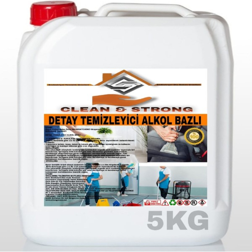 Clean&Strong Detay Temizleyicisi Alkolbazlı 5 kg Oto Boyaları Fiyatı