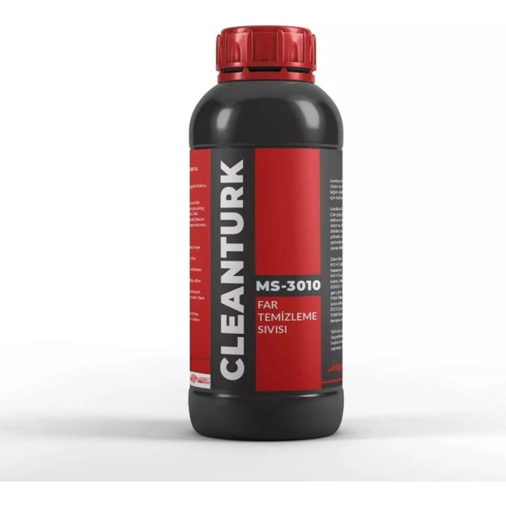 CleanTurk MS-3010 Far Temizleme ve Far Parlatma Sıvısı Kloroform Buharlı Far Temizleyici 5 kg - 1 L Oto Çizik Giderici Fiyatı