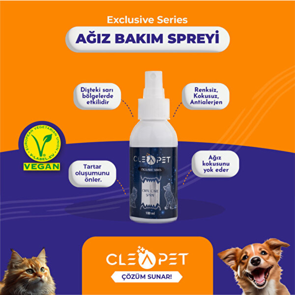 Cleapet Exclusıve Seri Nano Sprey 250 ml Evcil Hayvan Ürünleri Fiyatı