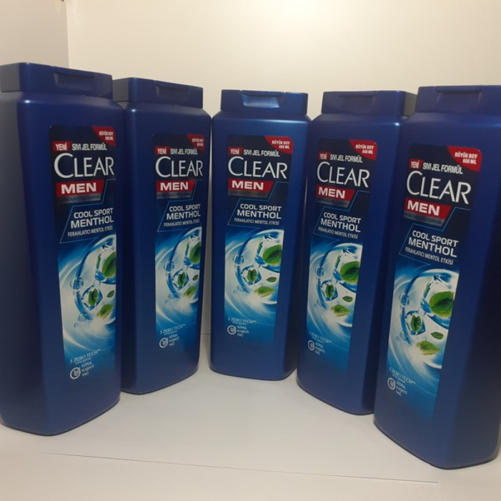 Clear Men Cool Sport Menthol 600 ml Sıvı Jel Formül Şampuan x 5 Adet Evcil Hayvan Ürünleri Fiyatı