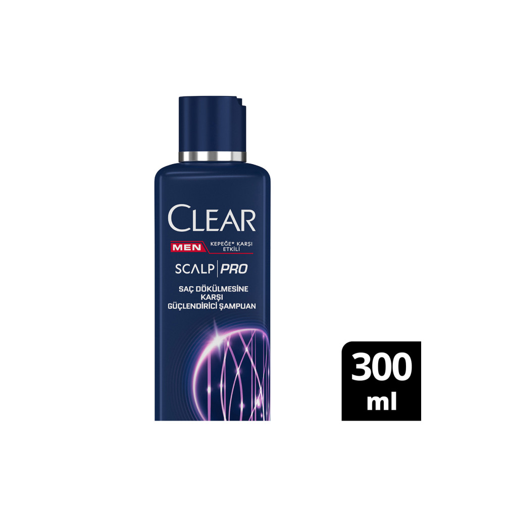 Clear Men Scalp Pro Güçlendirici Şampuan Saç Dökülmesine Ve Kepeğe Karşı Etkili 300 ml Şampuan ve Saç Kremi Fiyatı