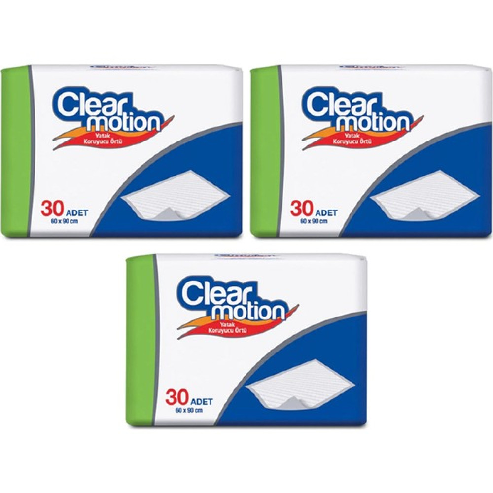 Clear Motion Yatak Koruyucu Örtü 60X90 cm 90 Adet - 60 x 90 cm Oto Boyaları Fiyatı