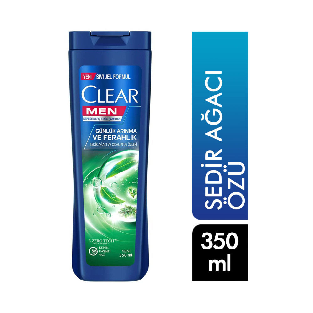 Clear Şampuan 350 ml Men Günlük Arınma Ve Ferahlık Şampuan ve Saç Kremi Fiyatı