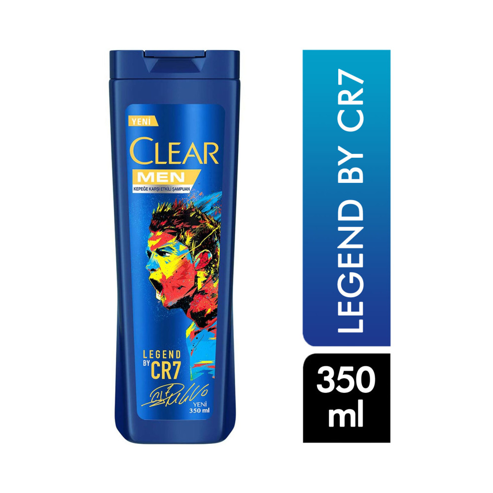 Clear Şampuan 350 ml Men Legend By CR7 Cristiano Ronaldo Kepeğe Karşı Şampuan ve Saç Kremi Fiyatı