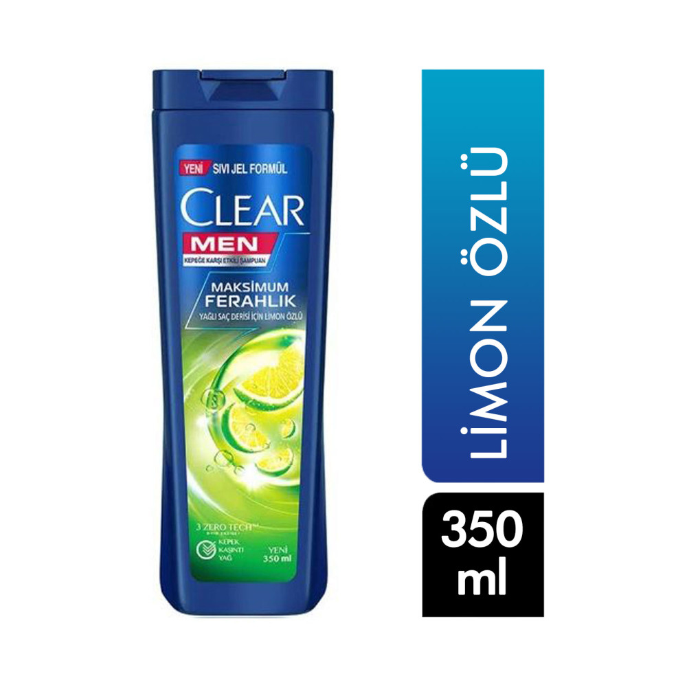 Clear Şampuan 350 ml Men Maksimum Ferahlık Kepeğe Karşı Şampuan ve Saç Kremi Fiyatı