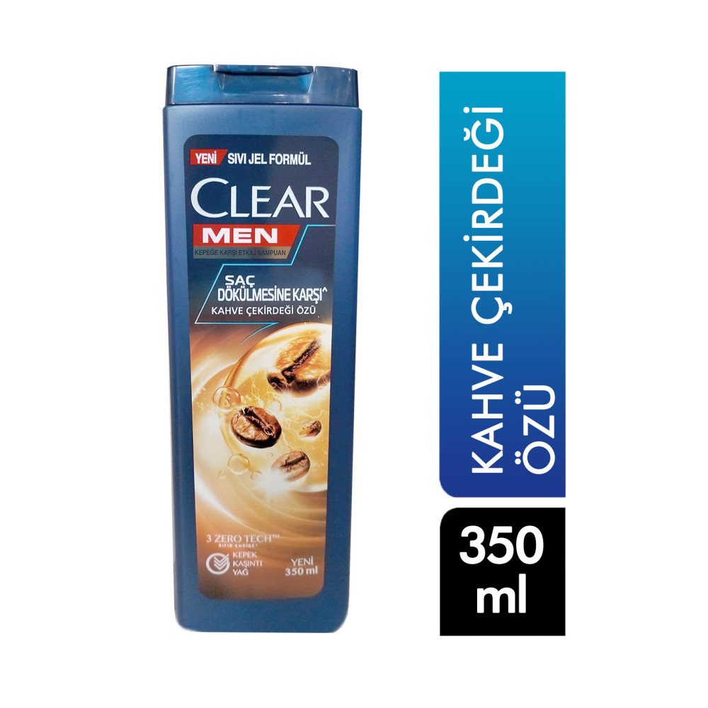 Clear Şampuan 350 ml  Men Saç Dökülme Şampuan ve Saç Kremi Fiyatı