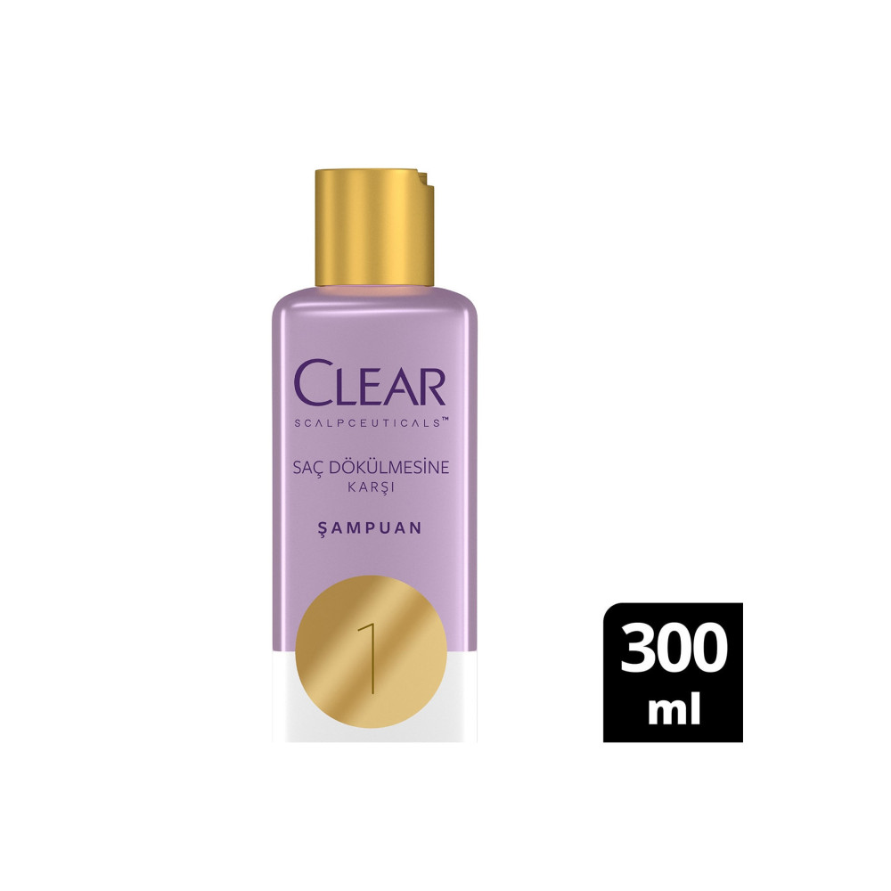 Clear Scalpceuticals Saç Bakım Şampuanı Saç Dökülmesine Karşı 300 Ml Şampuan ve Saç Kremi Fiyatı