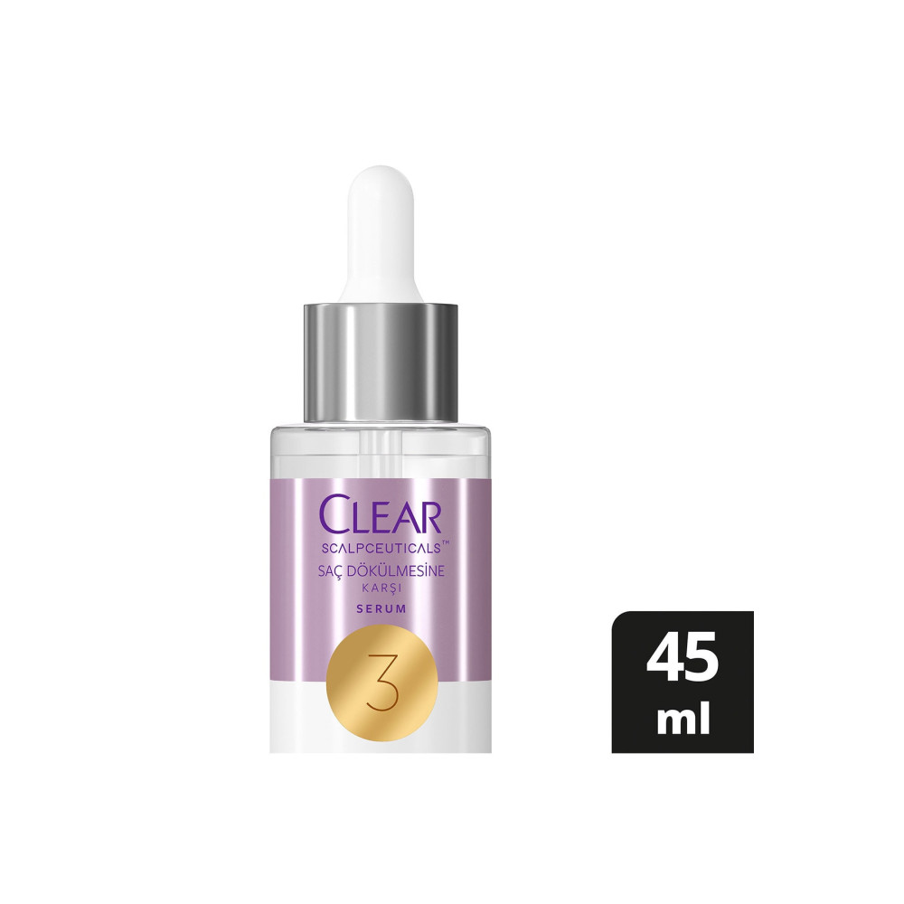 Clear Scalpceuticals Saç Bakım Serumu Saç Dökülmesine Karşı 45 Ml Saç Bakım Maskeleri & Serumlar & Spreyler Fiyatı