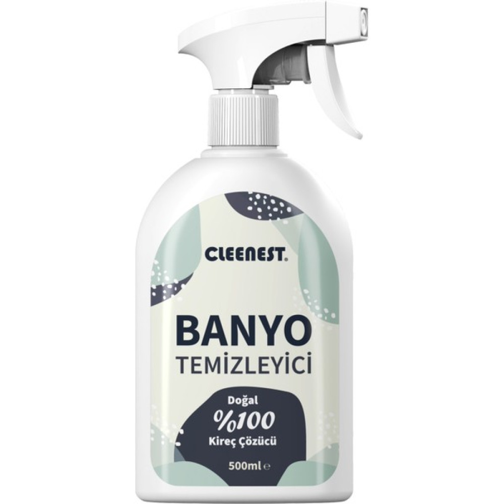 Cleenest Banyo Temizleyici Doğal % 100 Kireç Çözücü - 500 ml Temizlik Malzemeleri Fiyatı