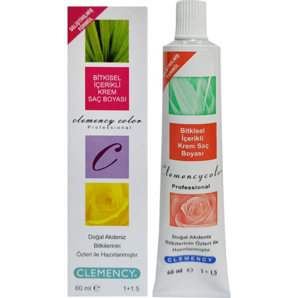 Clemency Color 009 Gri Bitkisel Saç Boyası 60 ml Saç Boyası Fiyatı