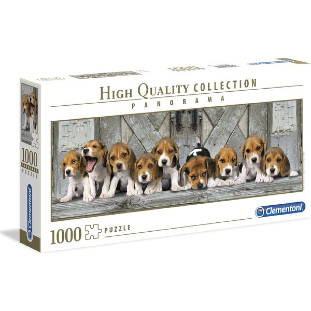 Clementoni - 1000 Parça High Quality Panorama Yetişkin Puzzle - Beagles Puzzle & Aksesuarları Fiyatı