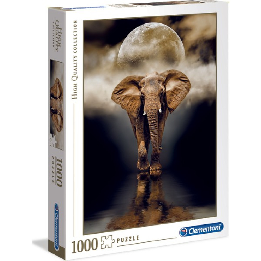 Clementoni - 1000 Parça High Quality Yetişkin Puzzle - Elephant Puzzle & Aksesuarları Fiyatı