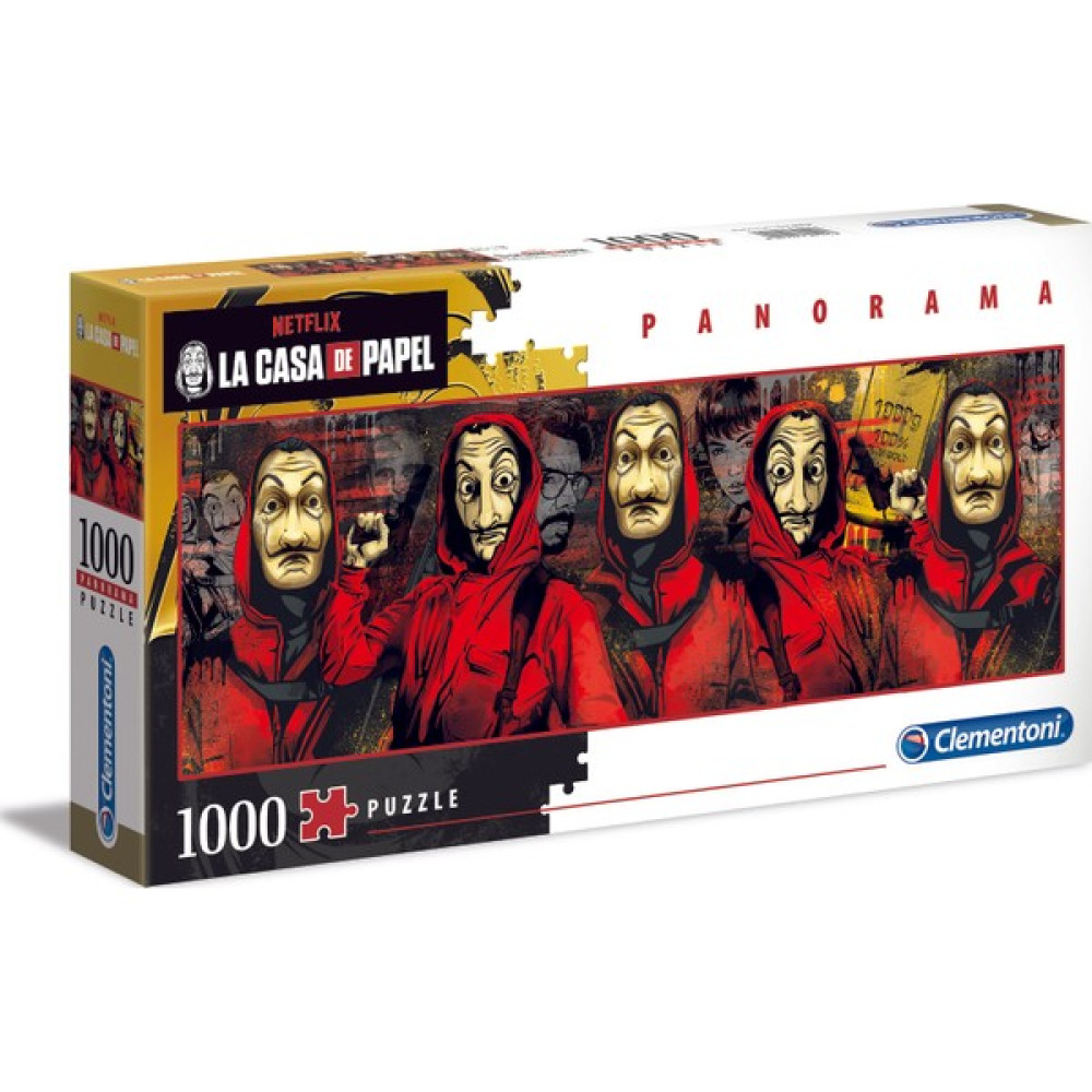 Clementoni - 1000 Parça La Casa De Papel Yetişkin Puzzle - Panorama Puzzle & Aksesuarları Fiyatı