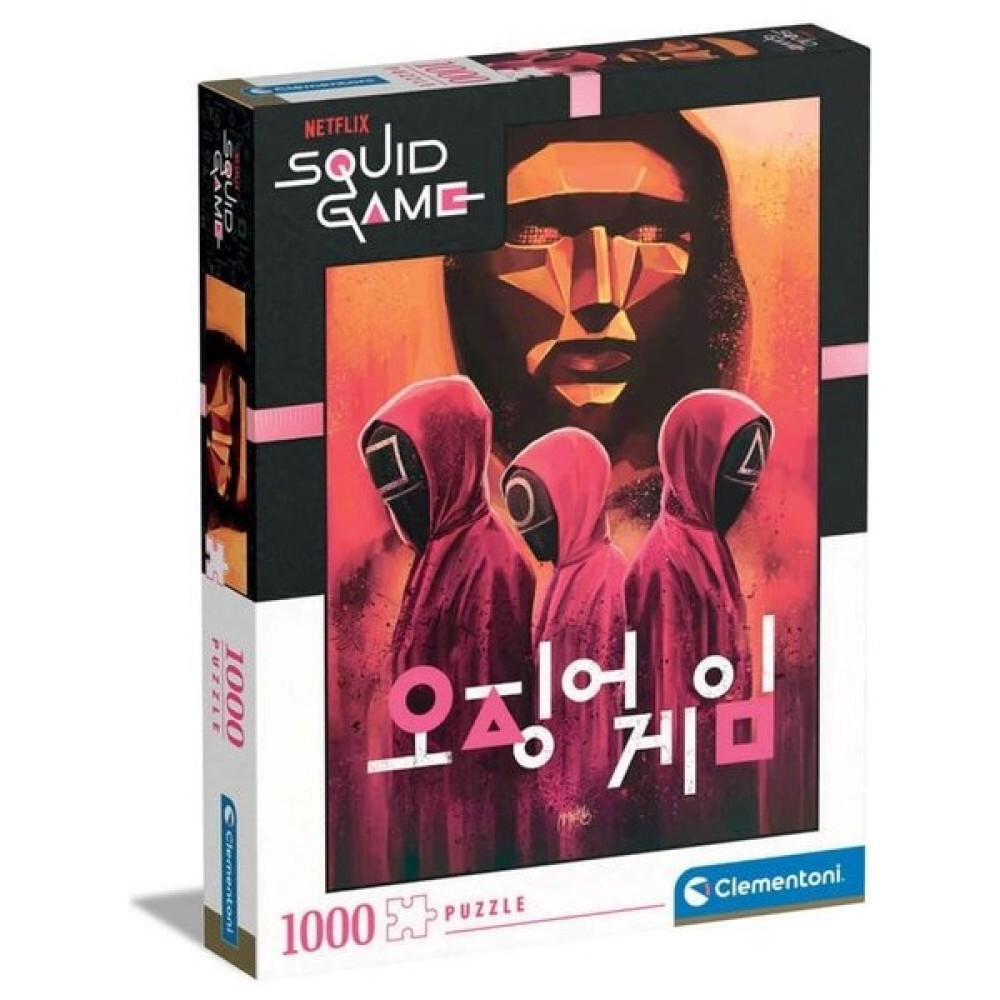 Clementoni - 1000 Parça Squid Game Yetişkin Puzzle - 1 39692 Puzzle & Aksesuarları Fiyatı
