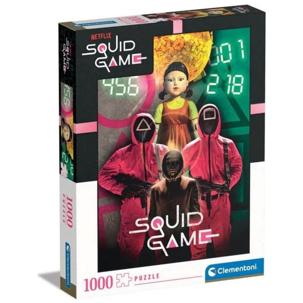 Clementoni - 1000 Parça Squid Game Yetişkin Puzzle - 2 39693 Puzzle & Aksesuarları Fiyatı