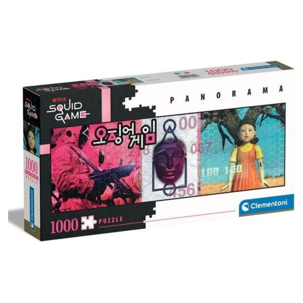 Clementoni - 1000 Parça Squid Game Yetişkin Puzzle - Panorama 39694 Puzzle & Aksesuarları Fiyatı