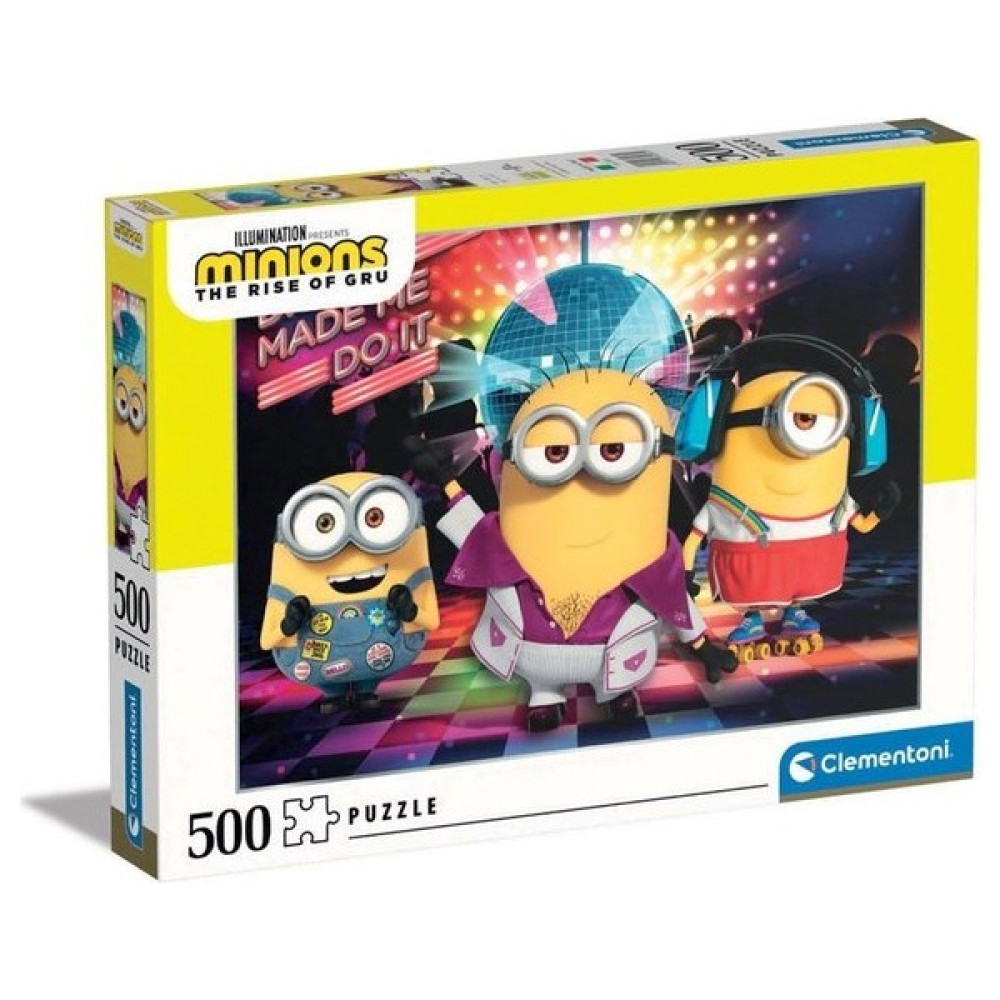 Clementoni - 500 Parça Minions 2 Yetişkin Puzzle 35081 Puzzle & Aksesuarları Fiyatı