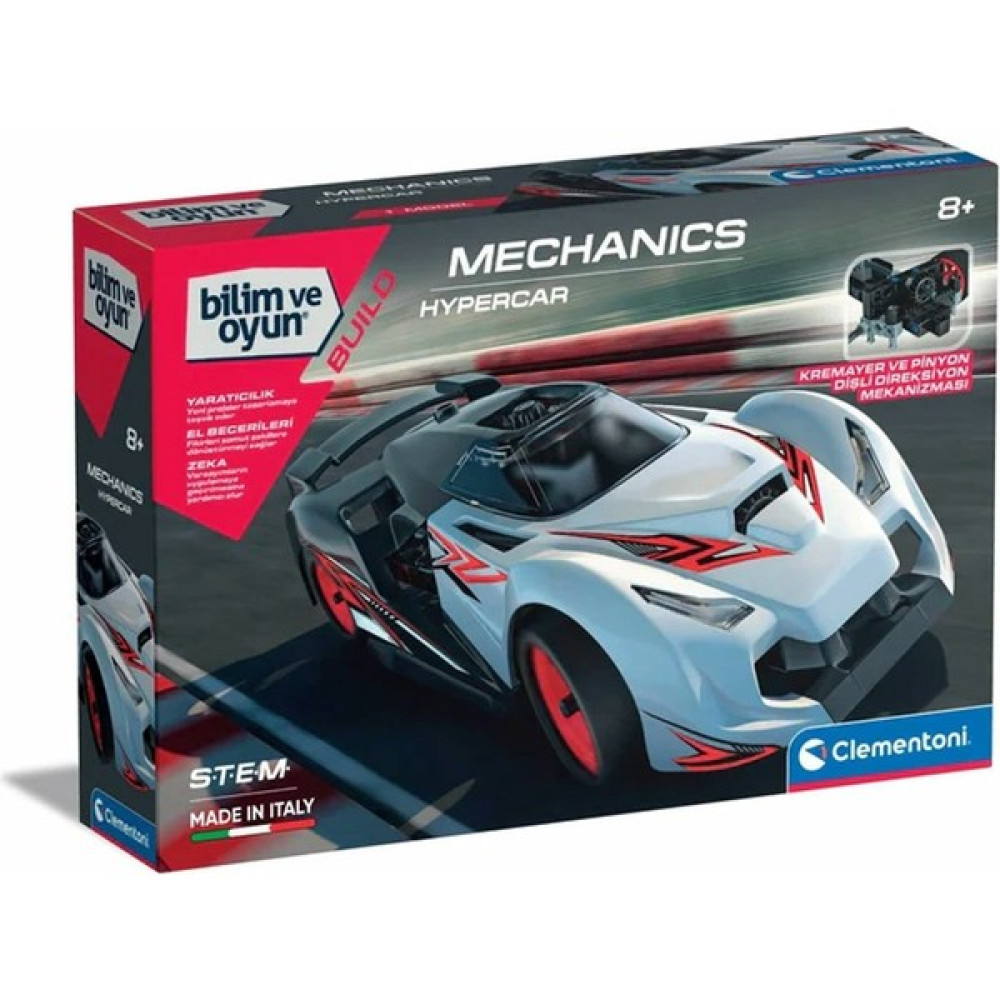 Clementoni 75057TR Mekanik Laboratuvarı - Supercar +8 Yaş Eğitici Oyuncak Fiyatı