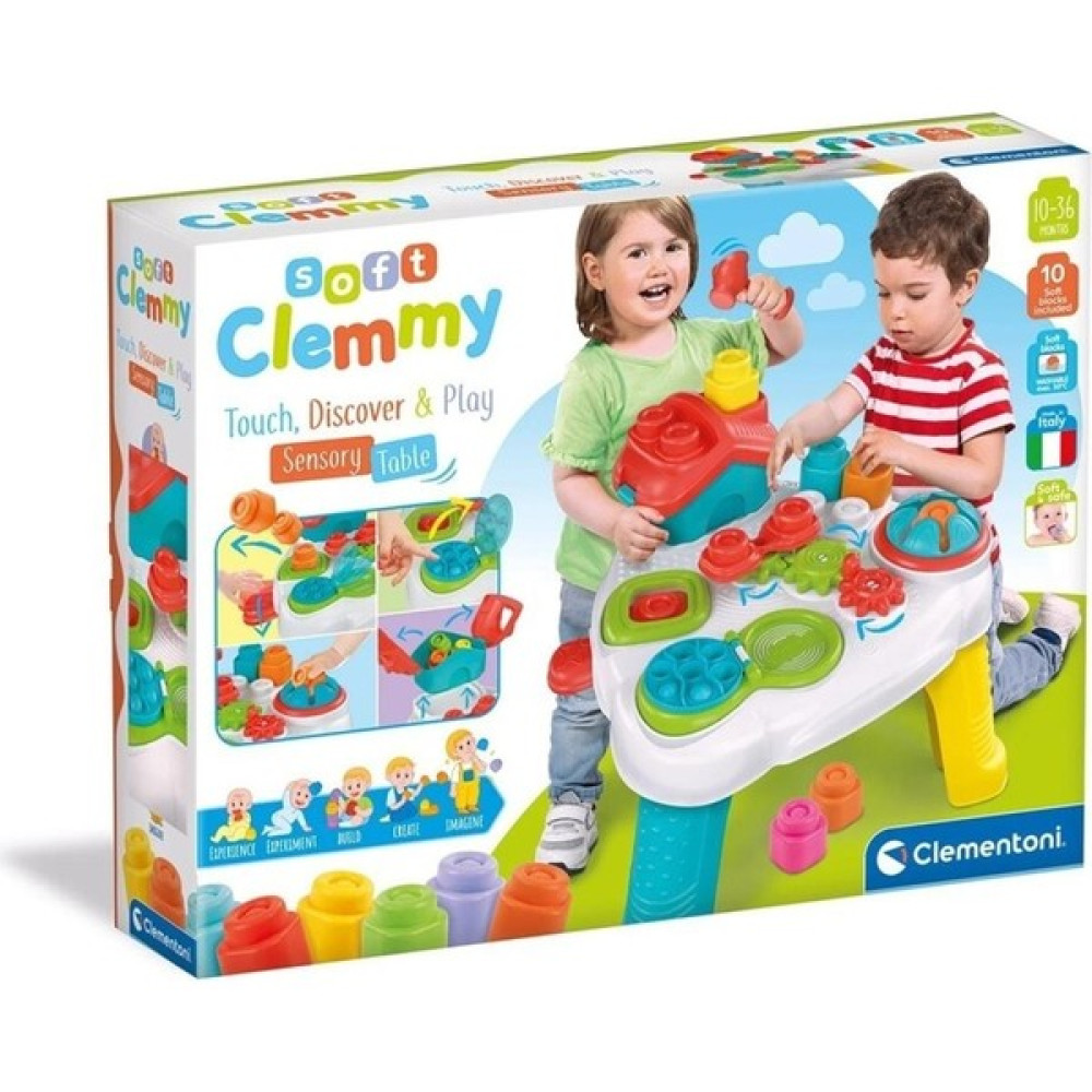 Clementoni Baby Soft Clemmy - Yumuşak Blok Duyusal Aktivite Masası Bebek Oyuncakları Fiyatı