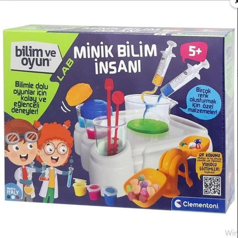Clementoni Bilim ve Oyun Minik Bilim Insanı 64196 Lisanslı Ürün - Renkli Oyun Takımları Fiyatı